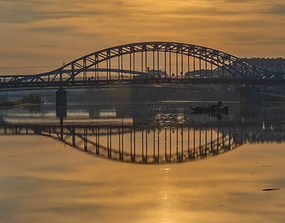 Morning on the Vistula River