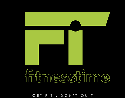 Fitnesstime Gym Logo Design