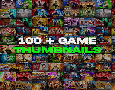 100+ game thumbnails collection