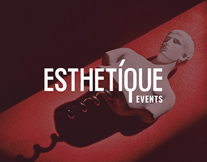 Esthetique events | Logo design
