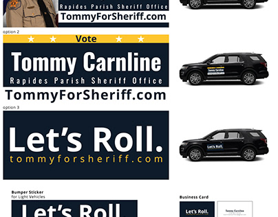 Project thumbnail - Lets Roll - Tommy for sheriff