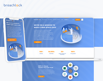 Breachlock - Website Design