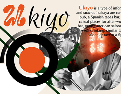 Ukiyo - website design for Japanese restaurant