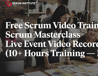 SkillFront Free Scrum Video Training