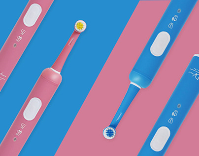 Rotate Electric Toothbrush / CMF Design