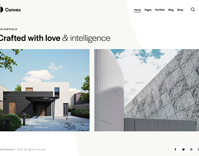 Convex - Architecture & Interior Design WordPress Theme