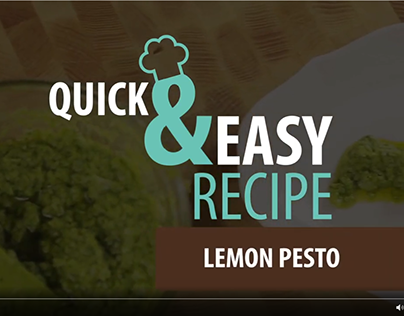 Lemon Pesto Gastrolab Quick&Easy Recipe