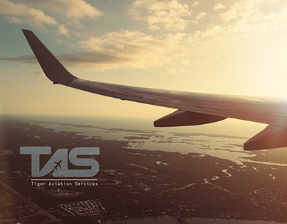 TAS Aviation Services Logo and Brand Design