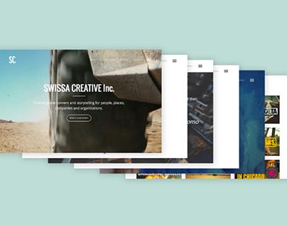 Swissa Creative Inc. website design