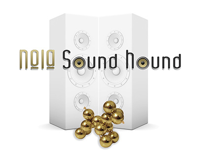NOLA Soundhound logo design