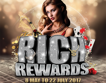 Rich Rewards Casino promotion poster