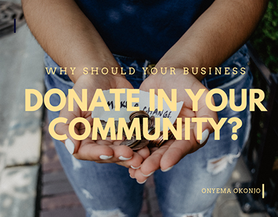 Why Should Your Business Donate in Your Community?