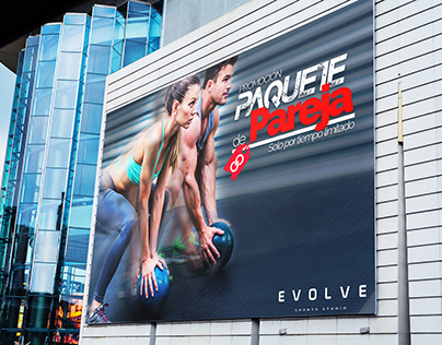 EVOLVE SPORTS STUDIO branding/ Publicity