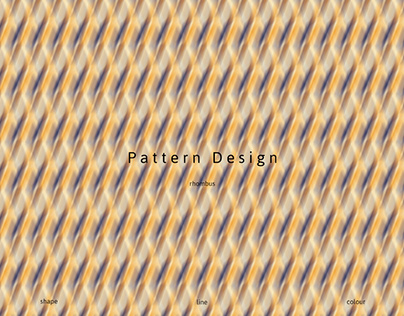 Pattern Design / abstract rhombus