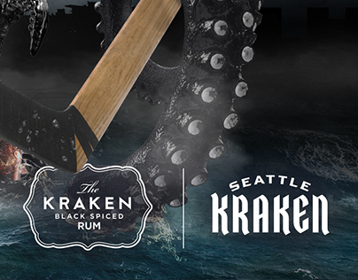 Seattle Kraken Projects  Photos, videos, logos, illustrations and branding  on Behance