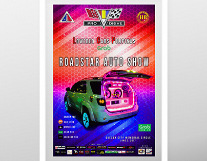 ROADSTAR Auto Show Poster