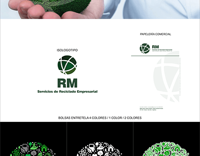Diseño de Identidad RM Servicios de Reciclado