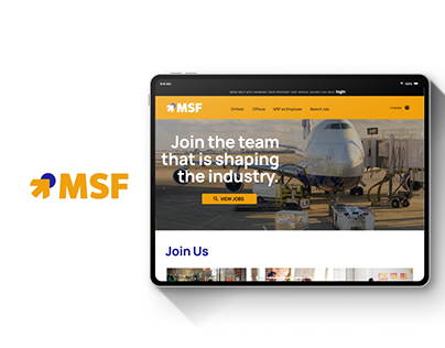 MSF - Careers Web Design