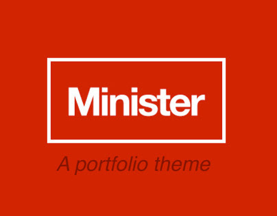 Minister - A portfolio theme