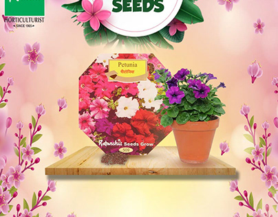 Flower Seeds Product Creative