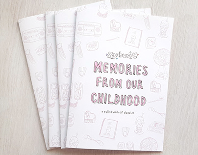 Memories from our childhood, zine design