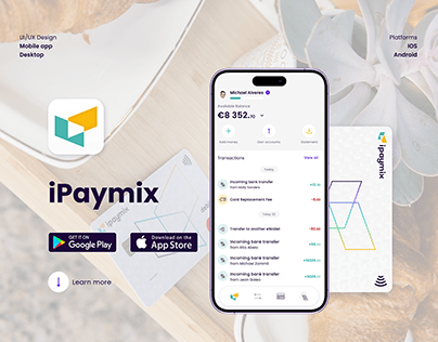 iPaymix -Mobile ewallet banking app