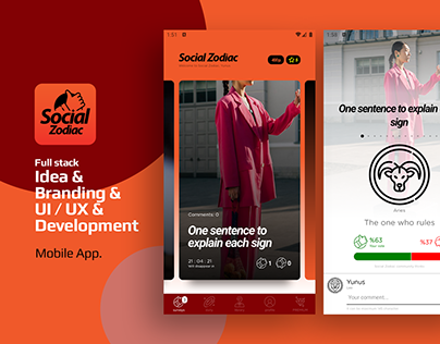 Social Zodiac - Full Stack Mobile Application