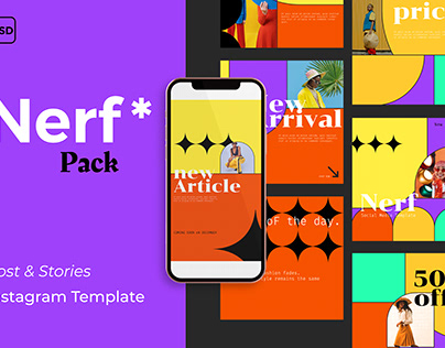 NERF* Pack | Social Media Template