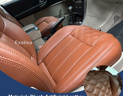 Artificial leather car seat covers in Bangalore