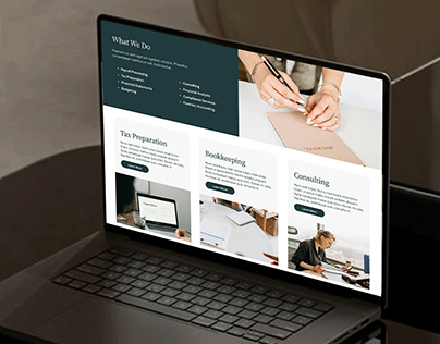 Accountant - Squarespace 7.1 Template
