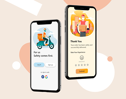 Delivery App Interface
