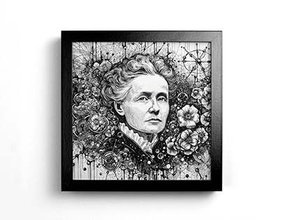Maria Skłodowska-Curie | Illustration