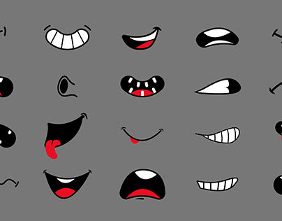 Cartoon Mouths For Characters