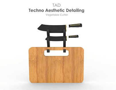 Vegetable Cutter - Techno Aesthetic Detailing