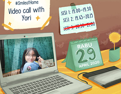 Yori JKT48's Video Call Session: Smile at Home