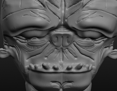 Sculptris Monster Head
