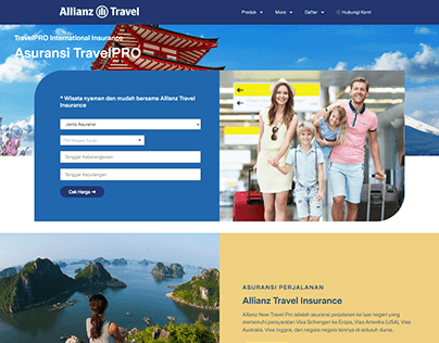 Allianz Marketing Website