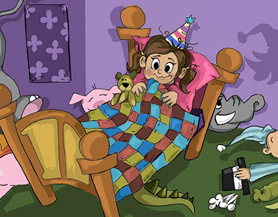 Cover to, "Fifi the Birthday Grump" by Nicole Marie