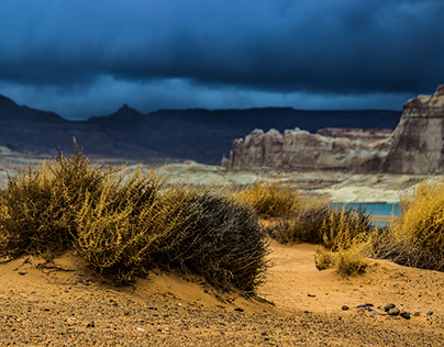 Storm Brewing over Glen Canyon Recreation Area