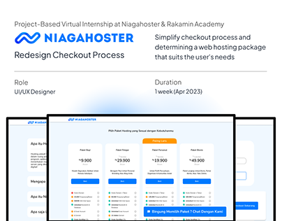 Niagahoster - Redesign Checkout Process