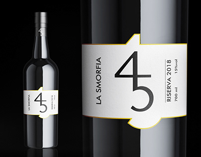 45 La Smorfia - Wine Label