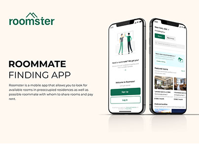 Roommate & Room Finding App UX Case Study