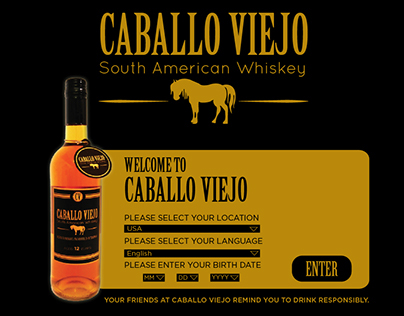 Caballo Viejo South American Whiskey Website