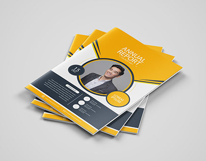 Annual Report Flyer Template