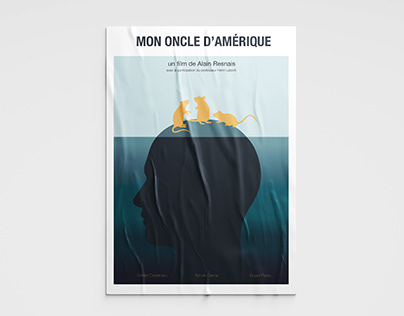 Movie Poster // Mon Oncle d'Amérique