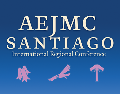 Diseño Gráfico Conferencia AEJMC Santiago 2015