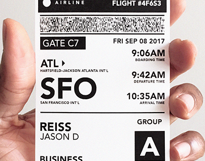 Boarding Pass Redesign