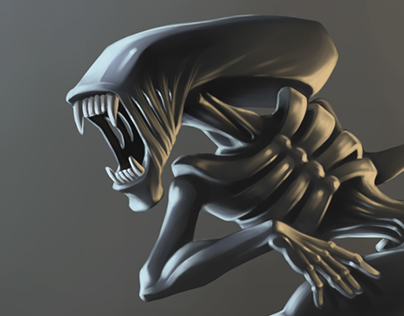 "Alien" sketch
