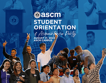 ASCM Student Orientation Highlights Poster