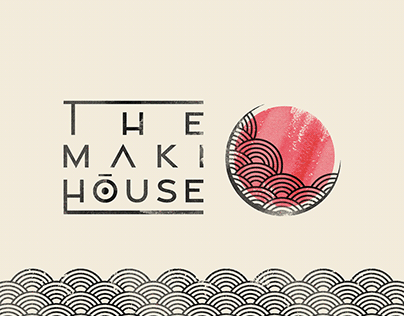 The Maki House - Japanese Restaurant Branding Project